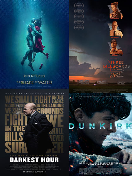 Nominados a los premios BAFTA del cine britnico