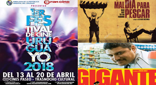 1er. Festival Cine Uruguayo 2018 (Programacin Espacios Culturales)