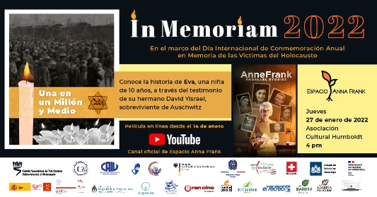 In Memoriam 2022 (Espacio Anna Frank)