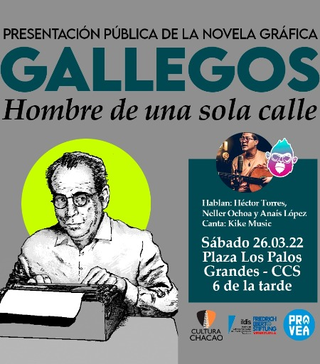 Presentacin de la novela grfica 'Gallegos: hombre de una sola calle'