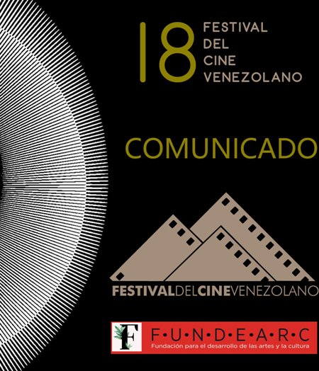 Comunicado del Festival del Cine Venezolano