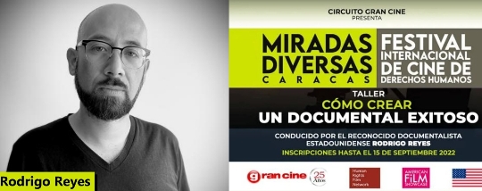 Taller 'Cmo crear documentales exitosos' (Rodrigo Reyes)