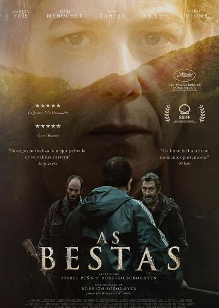 Premios Goya: 'As Bestas' triunfa con nueve premios y 'Alcarrs' se va de vaco