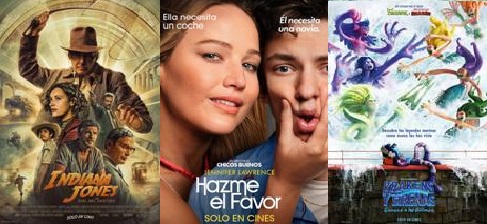 ESTRENOS EN VENEZUELA: Indiana y Jennifer entre krakens y sirenas