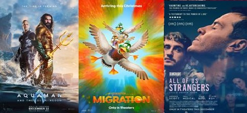 ESTRENOS EN USA: En Navidad habr un Aquaman en una migracin de patos todos extraos