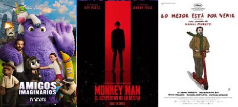 ESTRENOS EN ARGENTINA: Los amigos imaginarios, un Monkey Man y Nanni Moretti... entre muchas novedades